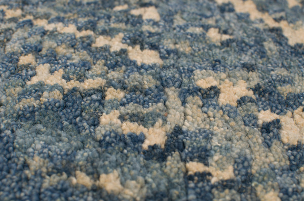 Asa - inspired by butterfly wings - handmade affordable high quality rug designed in Toronto and handwoven in Nepal