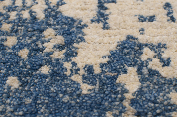 Ala - inspired by butterfly wings - handmade affordable high quality rug designed in Toronto and handwoven in Nepal