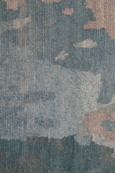 Gonka II - handmade affordable high quality rug designed in Toronto and handwoven in Nepal