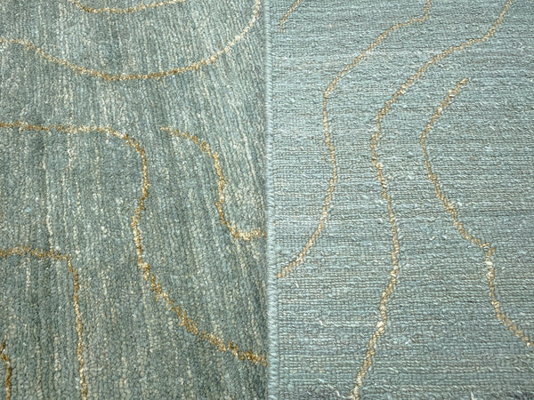 Cloudy Outlines - Teal