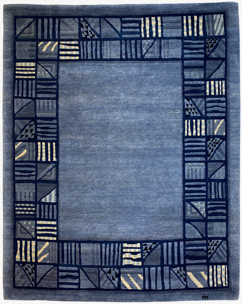 Indigo Squares III
