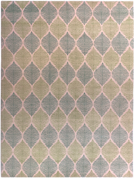 Palmate - Lime & Teal II