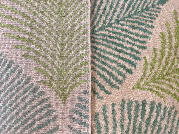 Palmate - Lime & Teal II